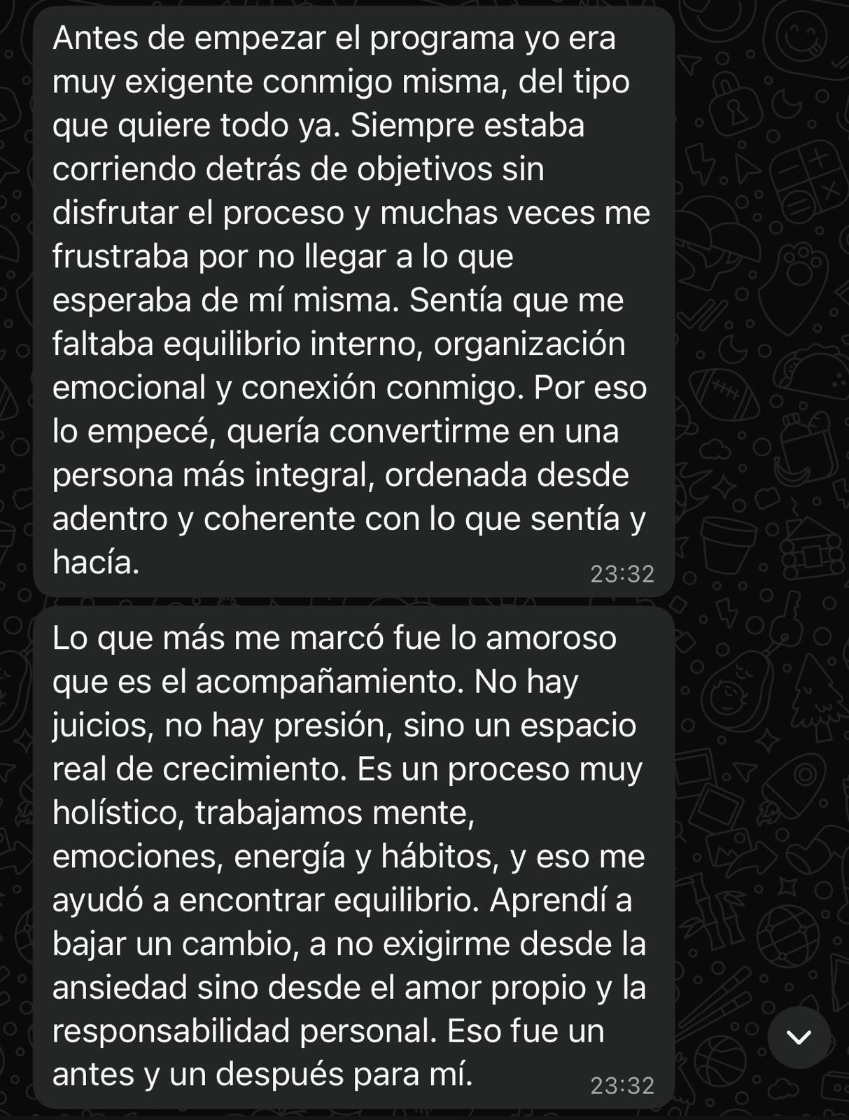 Testimonio de Agus